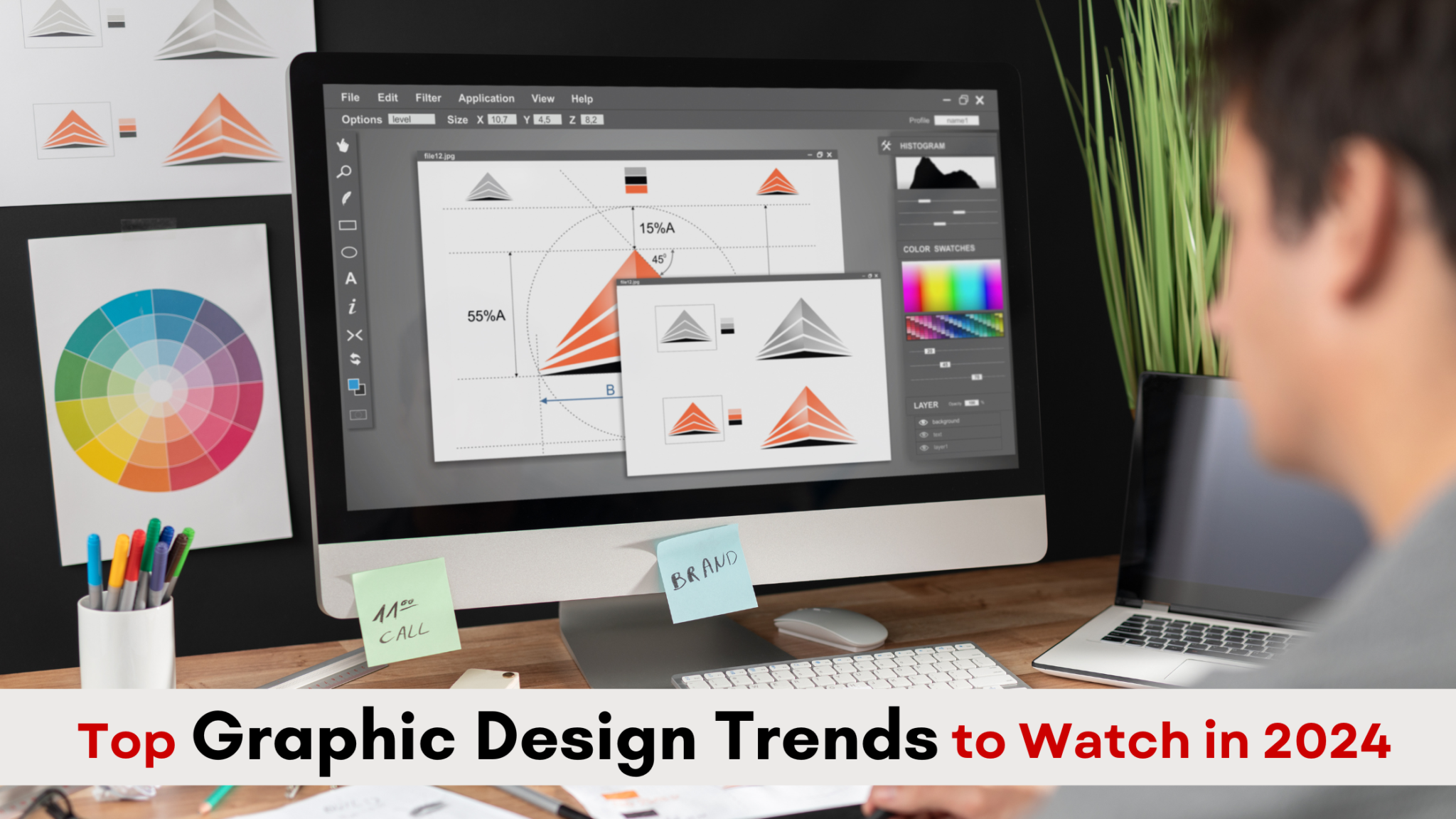 Top Graphic Design Trends to Watch in 2024 | Apex Web Zone