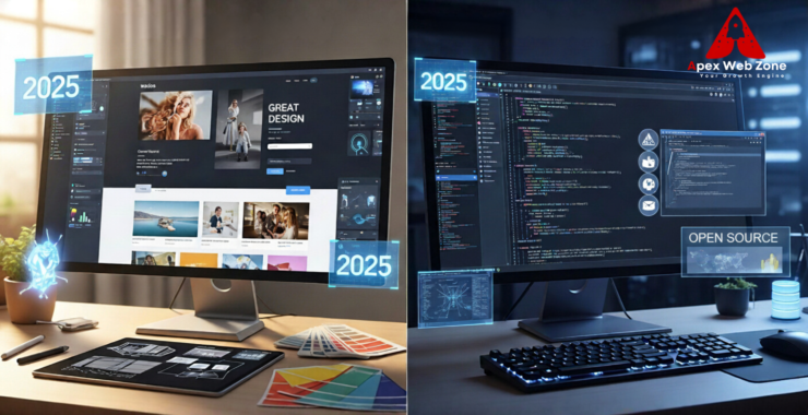 Difference between a Web Design Agency and a Website Development Company in 2025