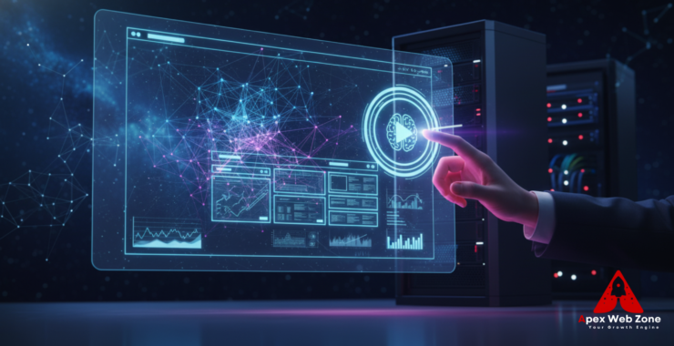 custom web development with AI integration for building future-ready websites