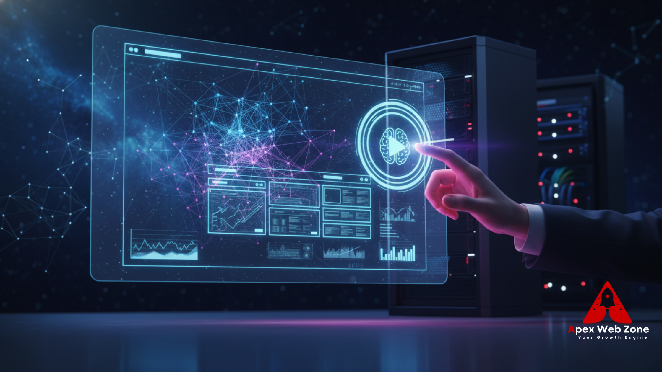 custom web development with AI integration for building future-ready websites